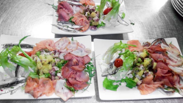 DEGUSTAZIONE ANTIPASTI PESCE