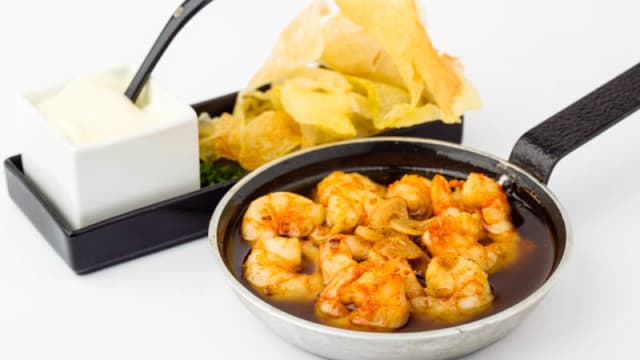 Gambas al ajillo