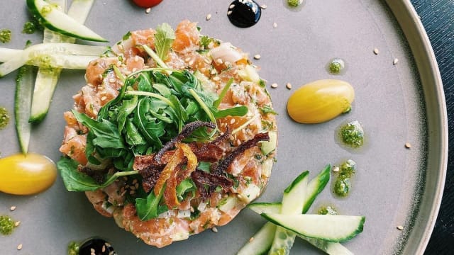 tartare de saumon