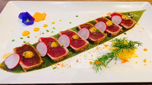 Tataki de thon