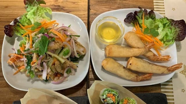Nuevo menu Sabores de bangkok