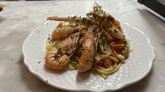 Linguine agli scampi