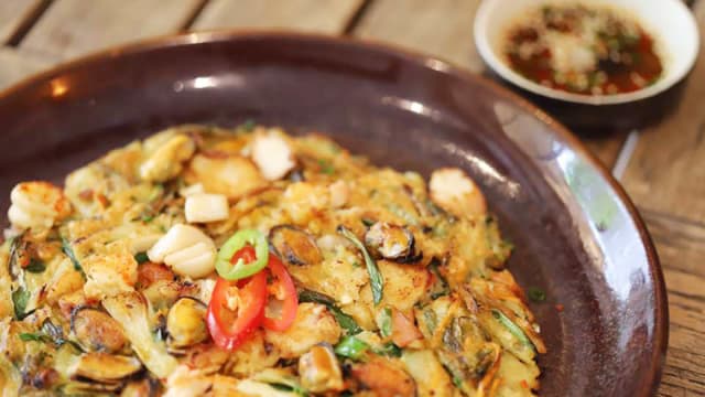 galette aux fruit de mer