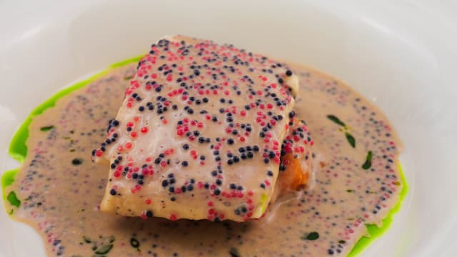            Rombo chiodato, beur blanc è uova di lompo 