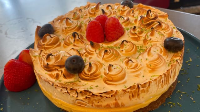 Notre tarte au citron meringuee