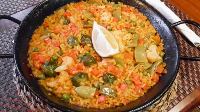 Paella de verdura