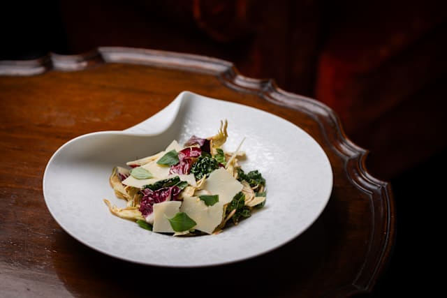 Insalata di carciofi e parmigiano