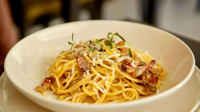 Carbonara con Guanciale
