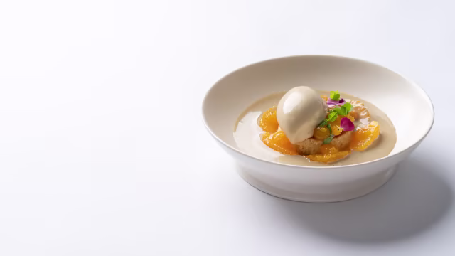 Pistacchio, arancia e pane perso