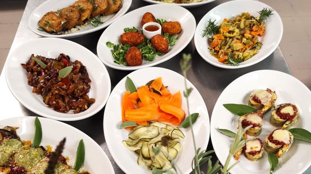 Carrellata di antipasti della Terra