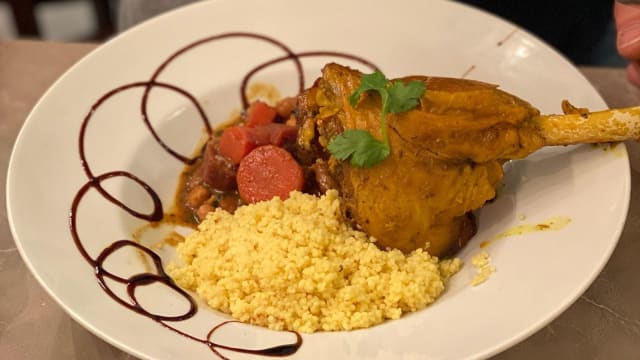 Souris d'agneau façon tagine