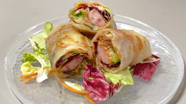 Shouzhuabing piadina cinese