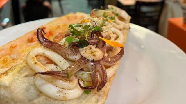 Bocata de calamars