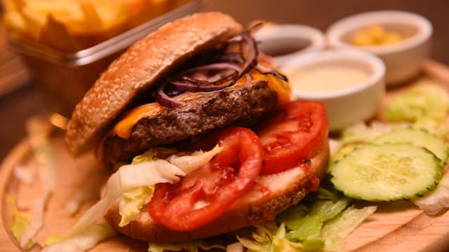 Hamburger di Angus
