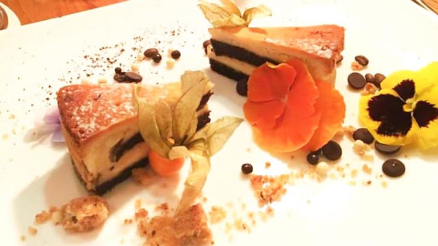 tiramisu cotto al forno