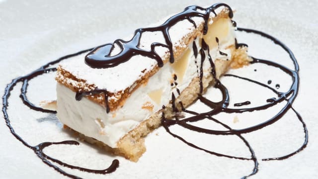 La nostra speciale "ricotta e pere".
