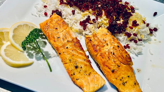Saumon au safran 250g (Saumon mariné au safran et citron jaune)