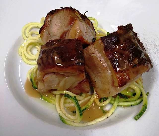 Maialino morbido croccante cotto a bassa temperatura