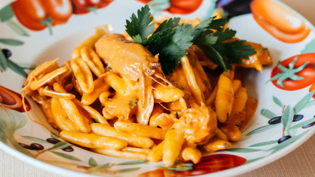 Strozzapreti alle Canocchie