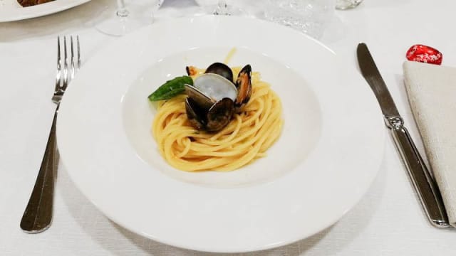 Il classico spaghetto con le vongole