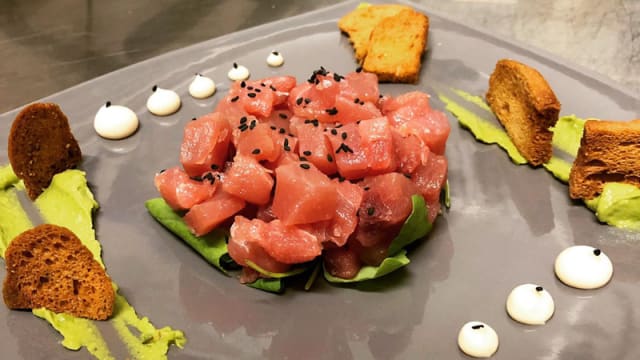 Tartare al piatto