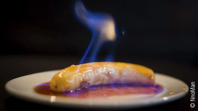 Banane flambée