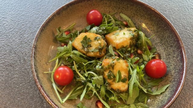Halloumi ail & coriandre