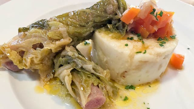 Saucisse portugaise aux choux