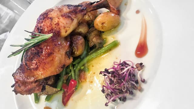 Poulet au four