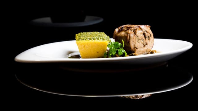 Filet mignon de veau aux champignons