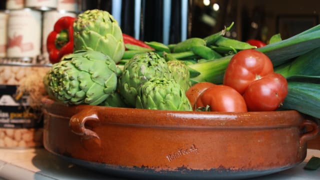 Alcachofas del Prat, producto de proximidad