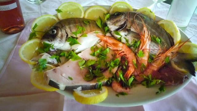 Piatto di pesce