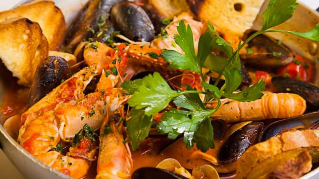 guazzetto frutti di mare