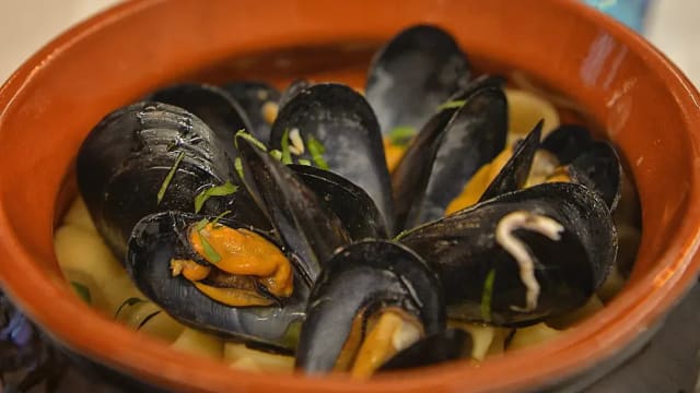 Pasta fagioli e cozze