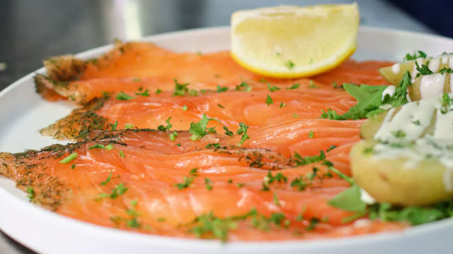 Smoked salmon