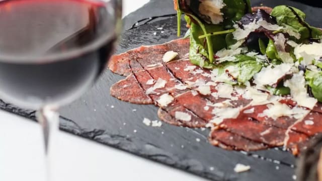 Holstein beef carpaccio