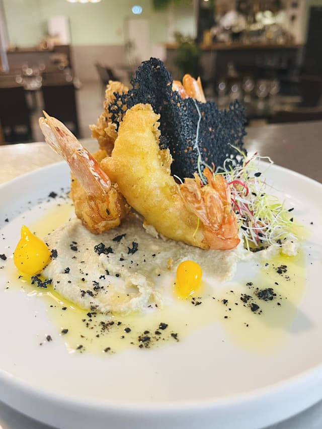 Tempura de gambas