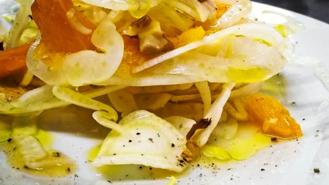 Insalata di finocchi e arence
