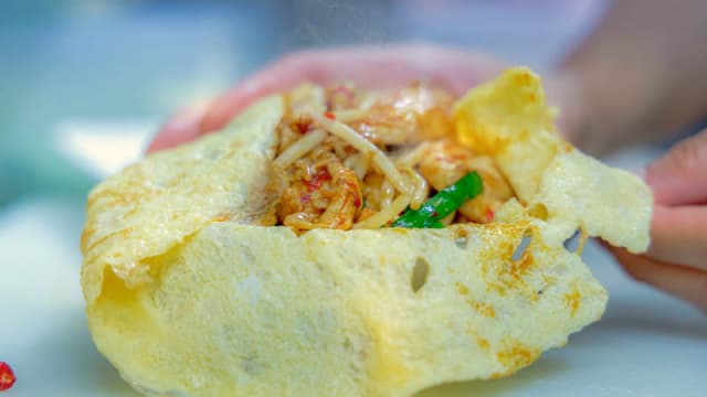 Pâtes Thaï aux Crevettes