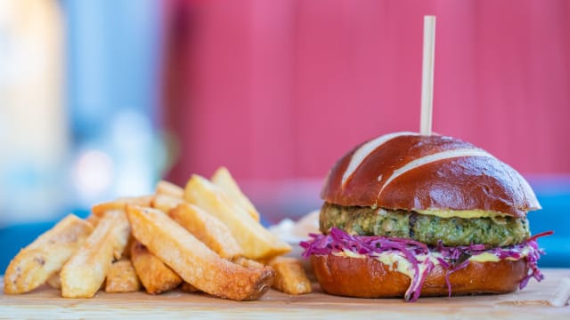 Veganistische Burger