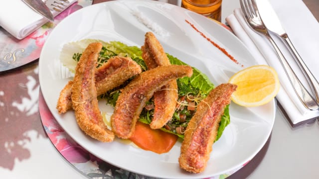 La petite friture de rouget