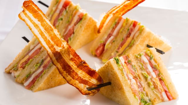 Le "Club" au saumon fumé