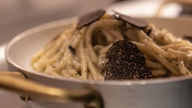 Tonnarelli à la truffe noire 