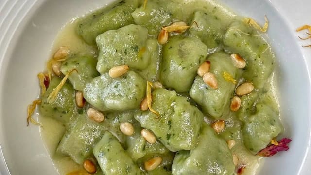 gnocchi di pesto