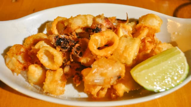 Tapas: chipirons frits