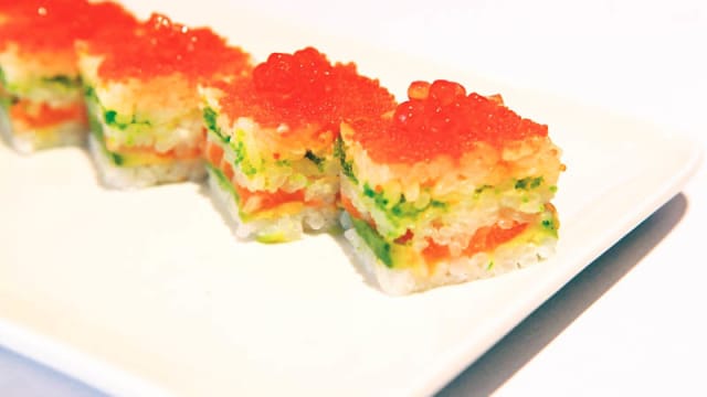 Mille feuille rainbow