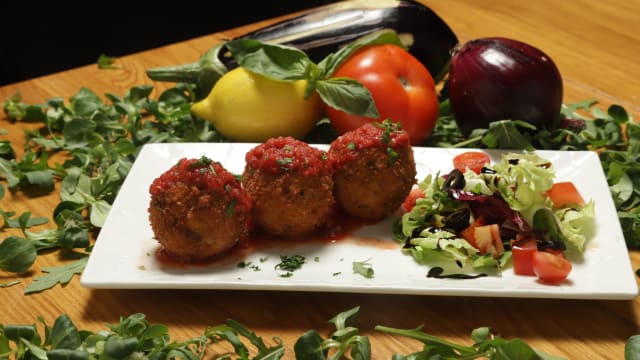 La boulette et l’arancini qui riz 