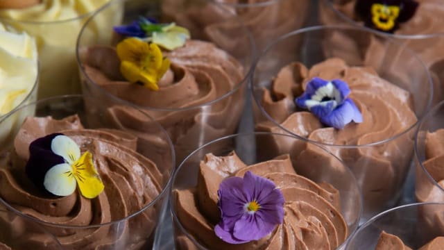 Nos desserts en préparation