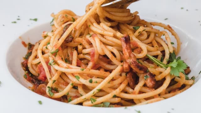 Spaghetti all'amatriciana