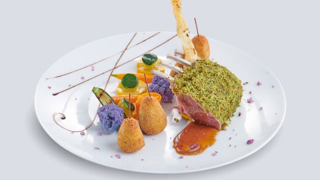 Carrée d'agneau à la provençale
